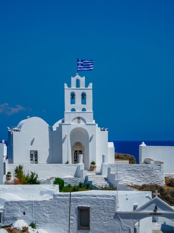 Self-guided hiking in the Cyclades