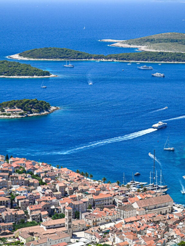 Mountain biking along the captivating Croatian coast
