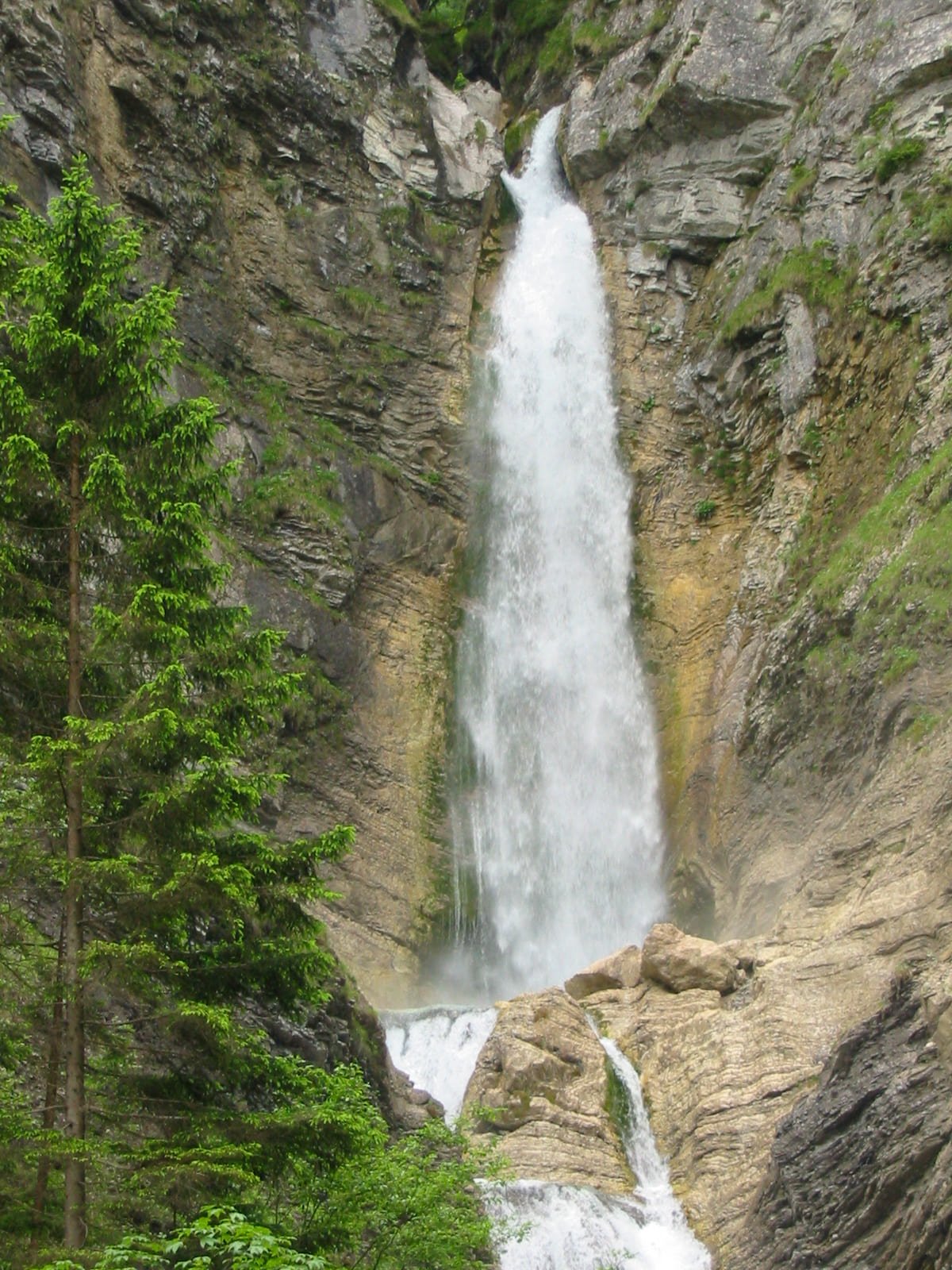 Martuljek waterfall