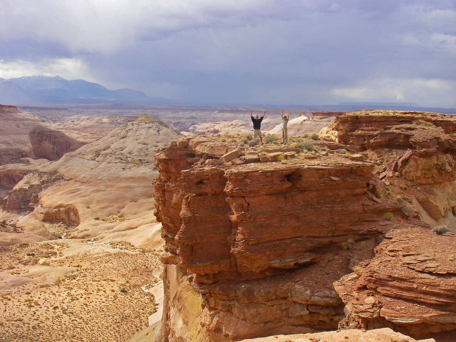 Panoramic view in Utah