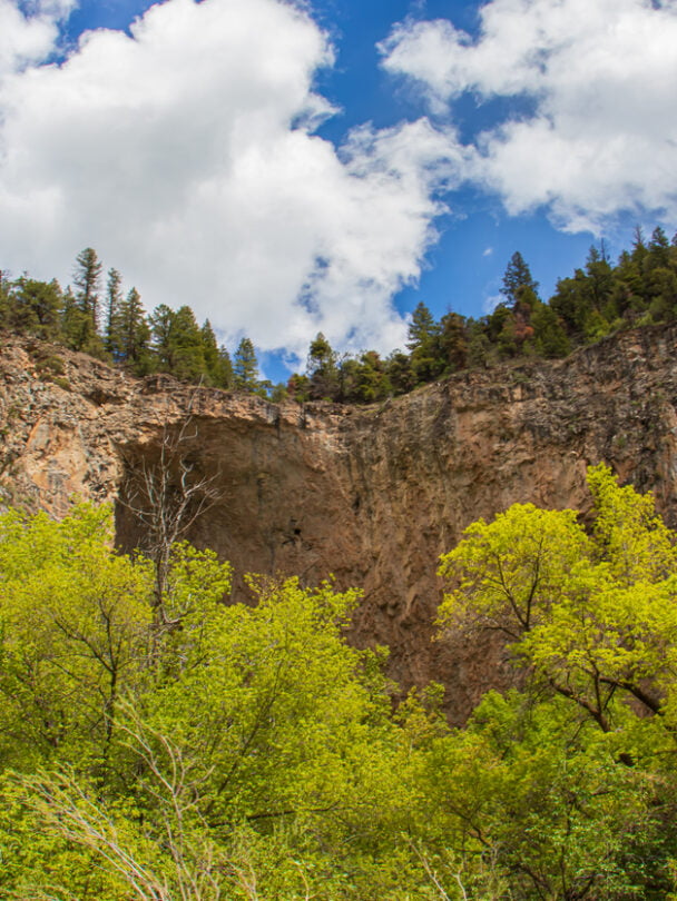 Guided rock climbing in Rifle Mountain Park
