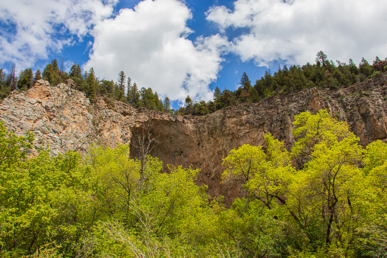 Rock climbing at Rifle Mountain Park
