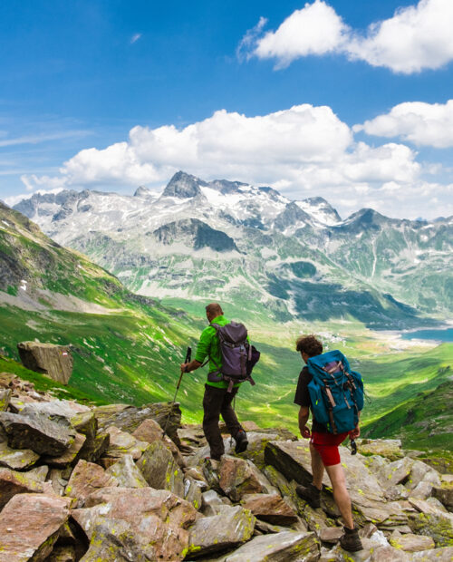 Self-guided Monte Rosa hiking tour