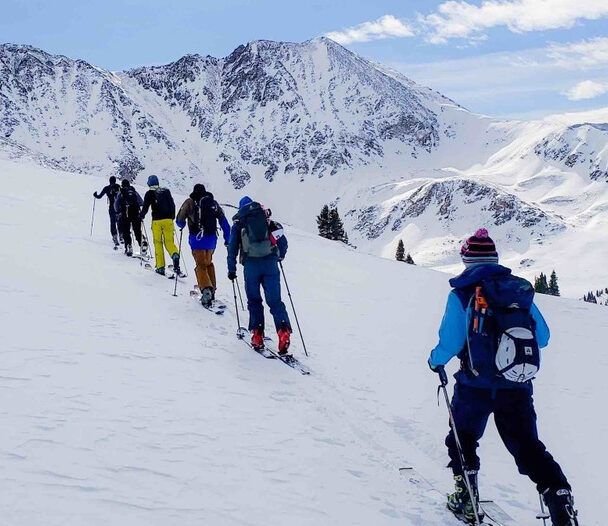 AIARE Level 1 Course at Sisters Cabin in Summit County.