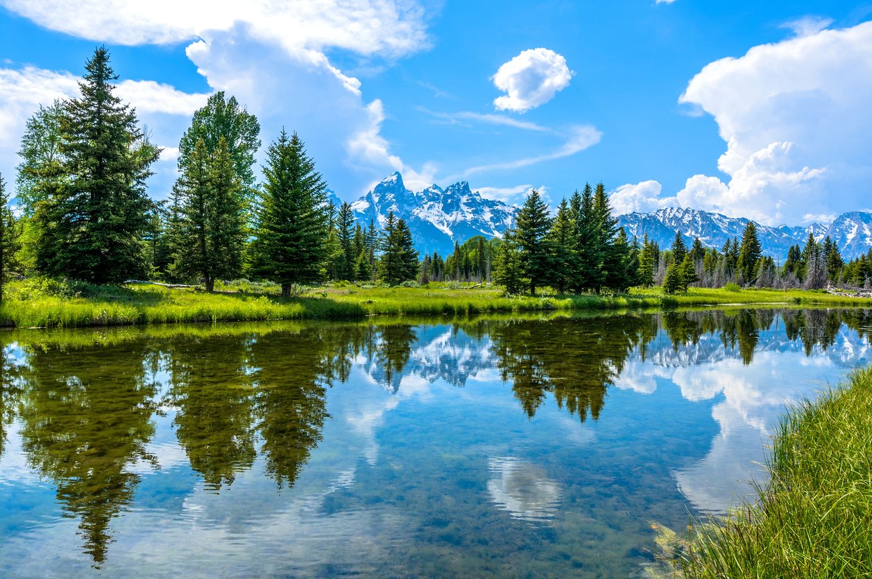 Snake river in Grand Teton