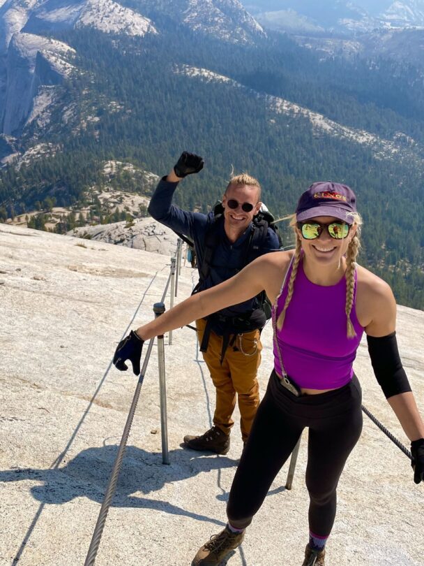 Guided Half Dome hiking tour