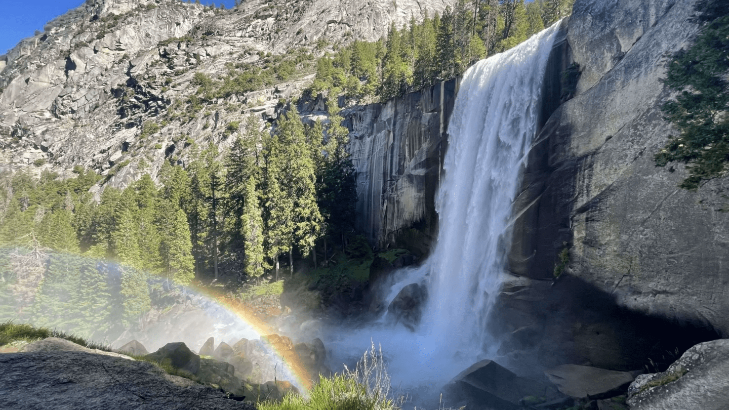 Vernal Nevada Falls