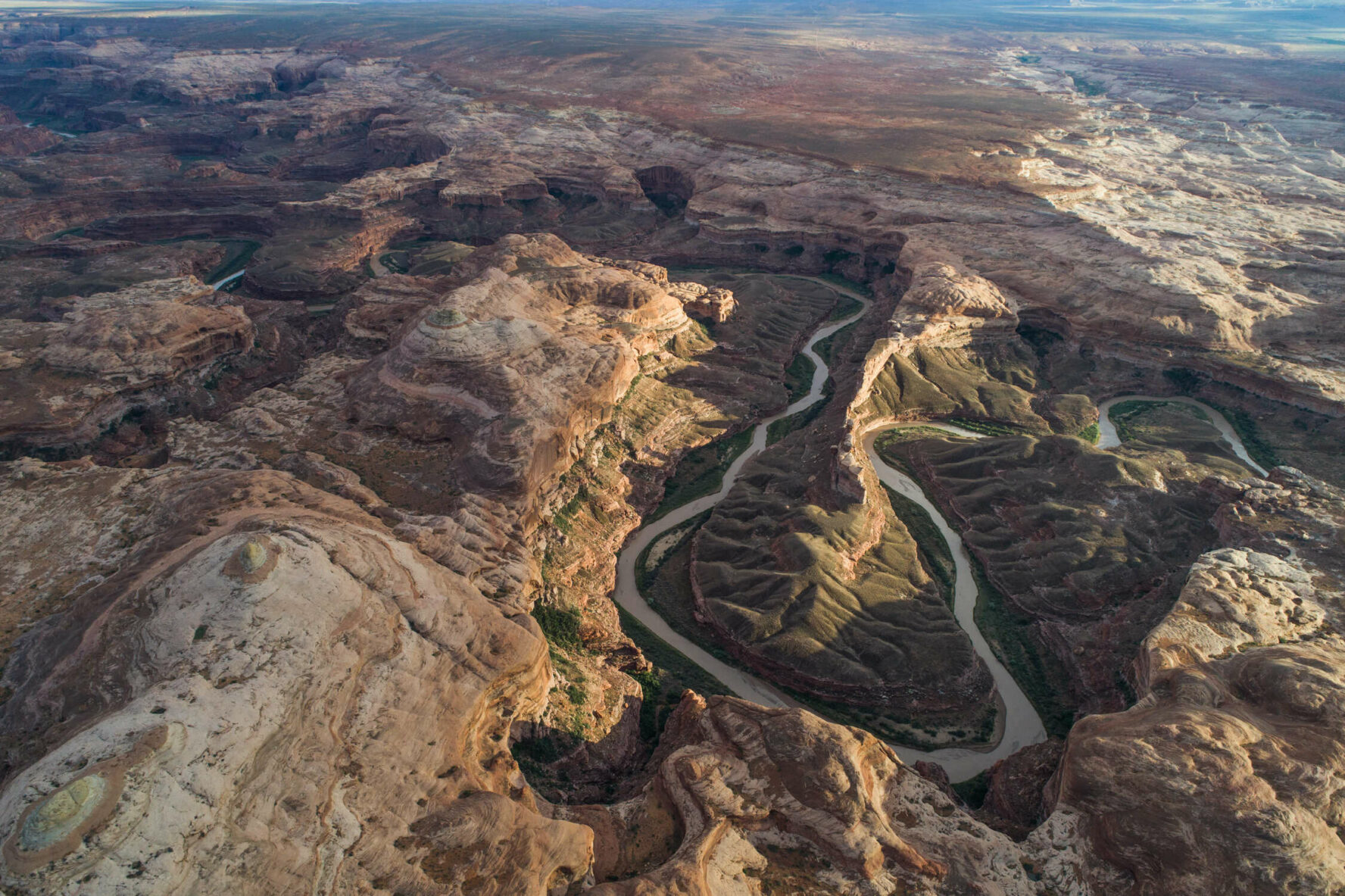 View of a river in Canyon Country