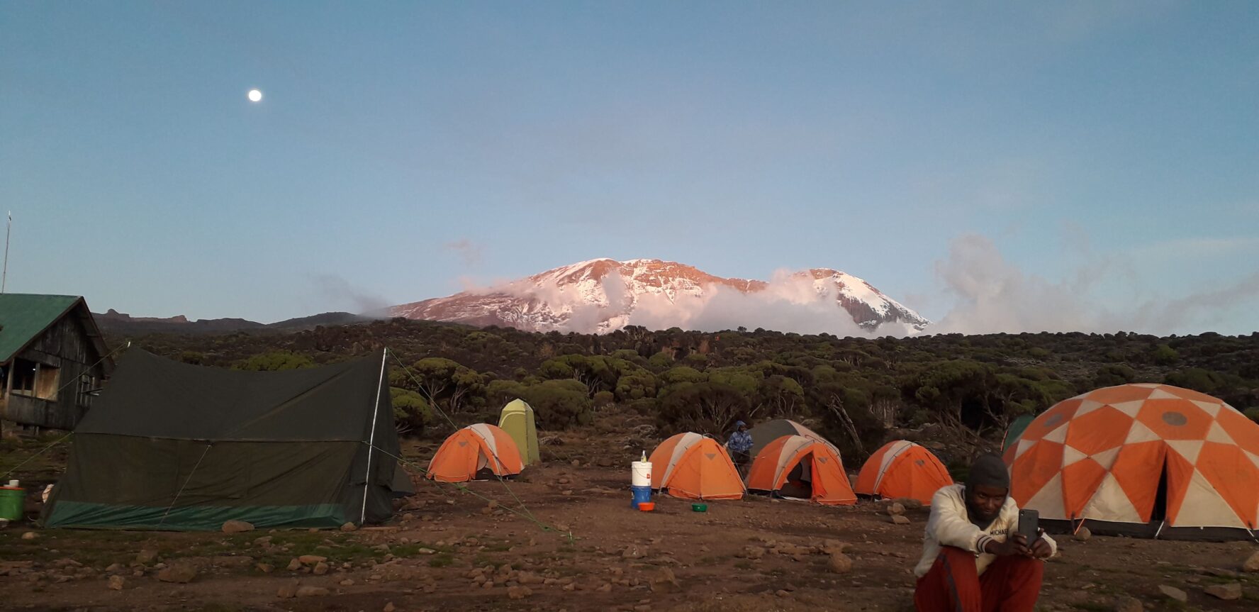 Camping on Kilimanjaro