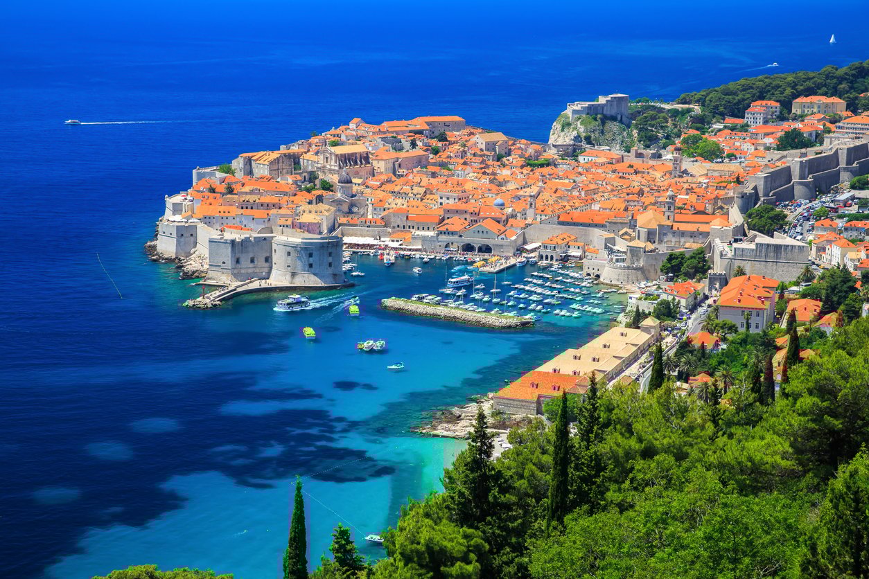 Panorama of Dubrovnik, Croatia