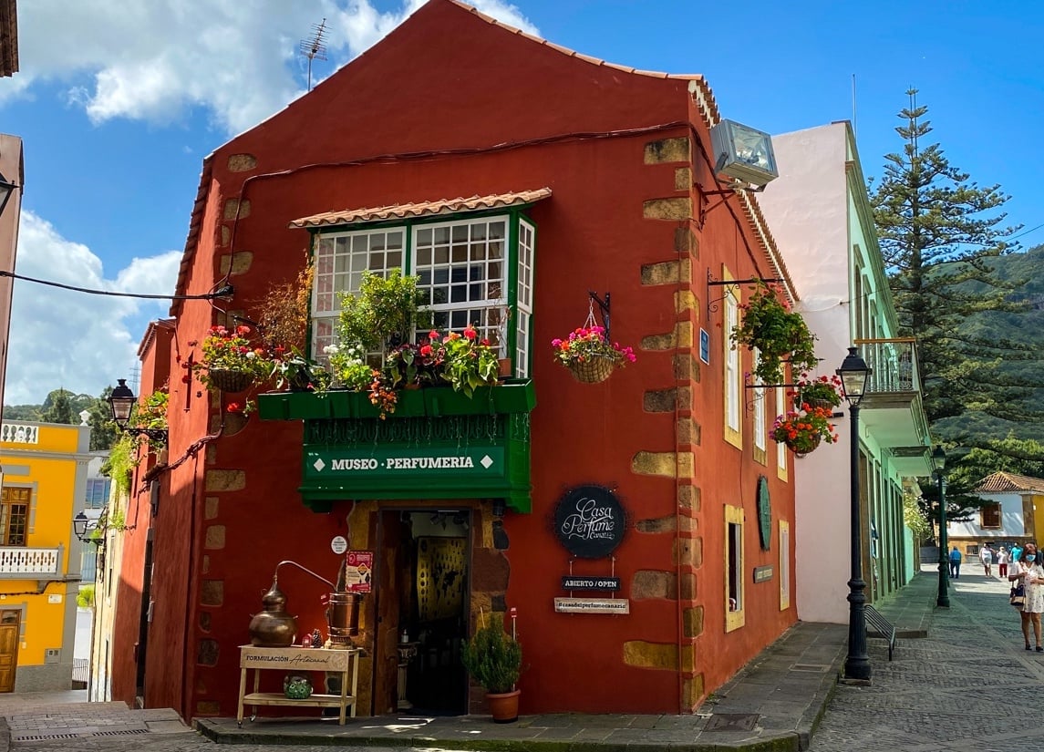 A typical house in Gran Canaria.