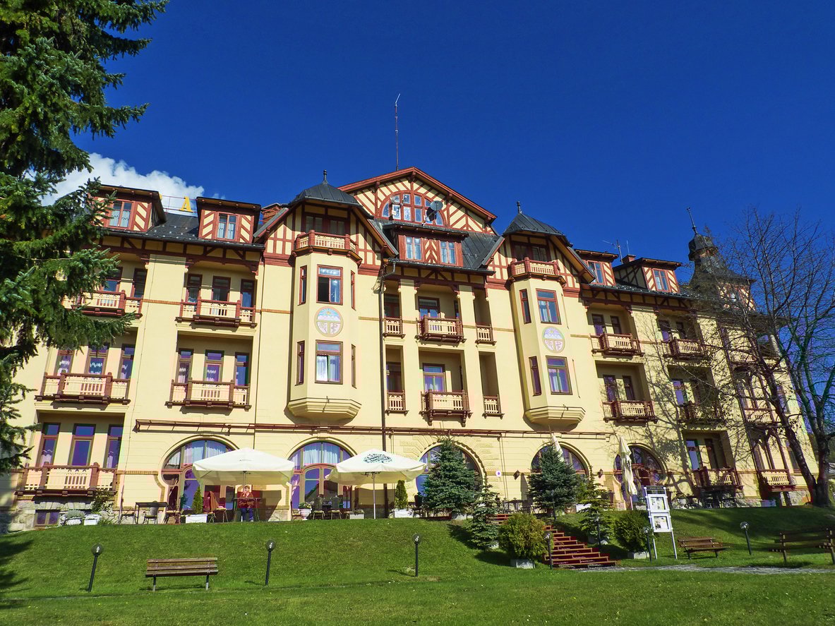 Grand Hotel Stary Smokovec in the High Tatras, Slovakia.