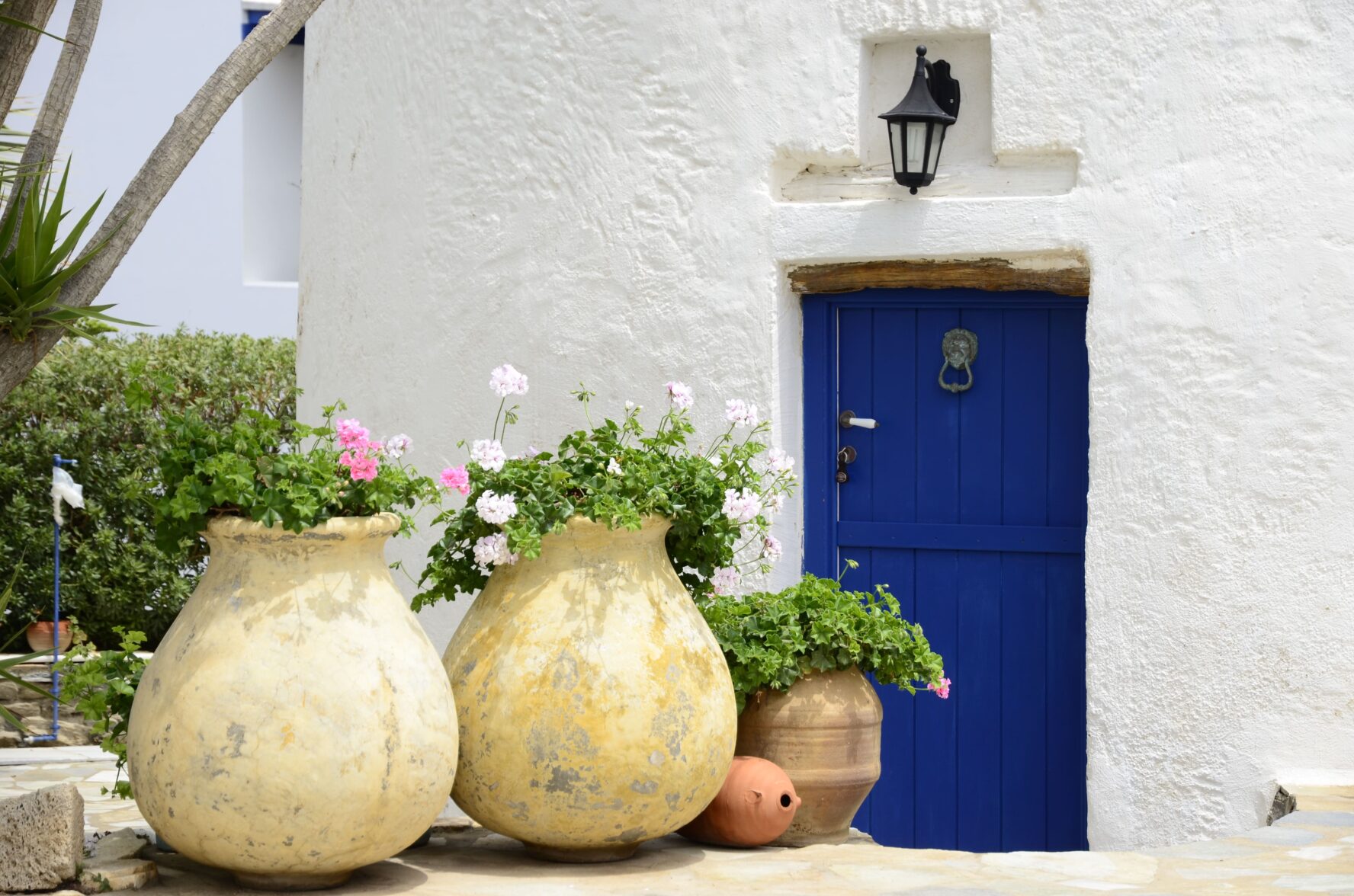 Greek streets of Cyclades