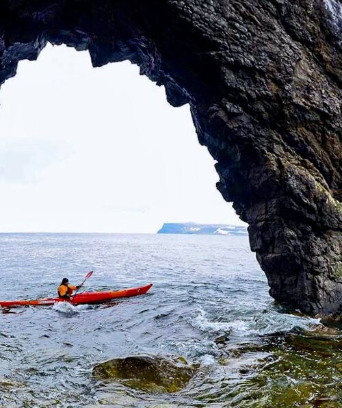 Guided Iceland sea kayaking tour