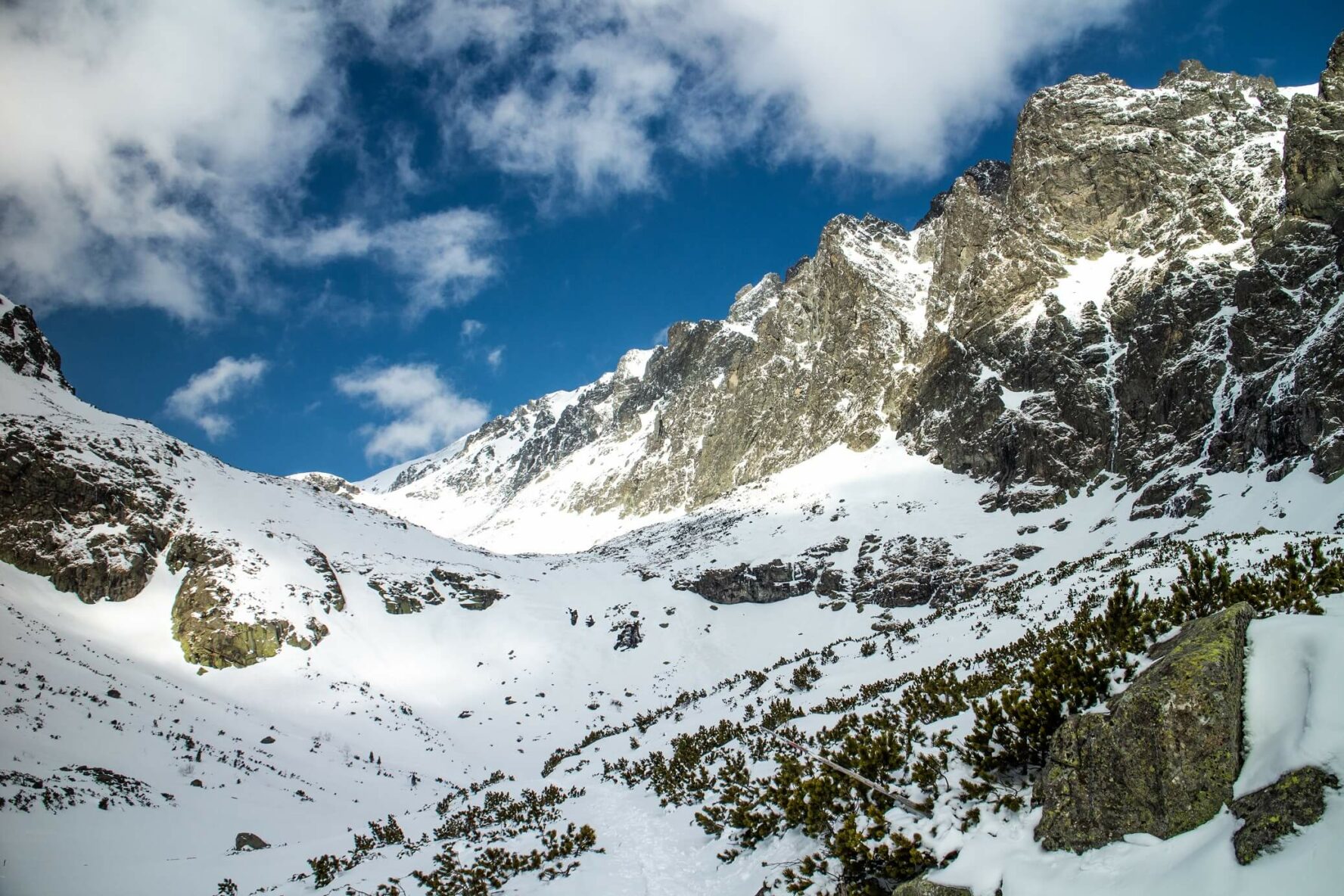 High Tatras in the wintertime