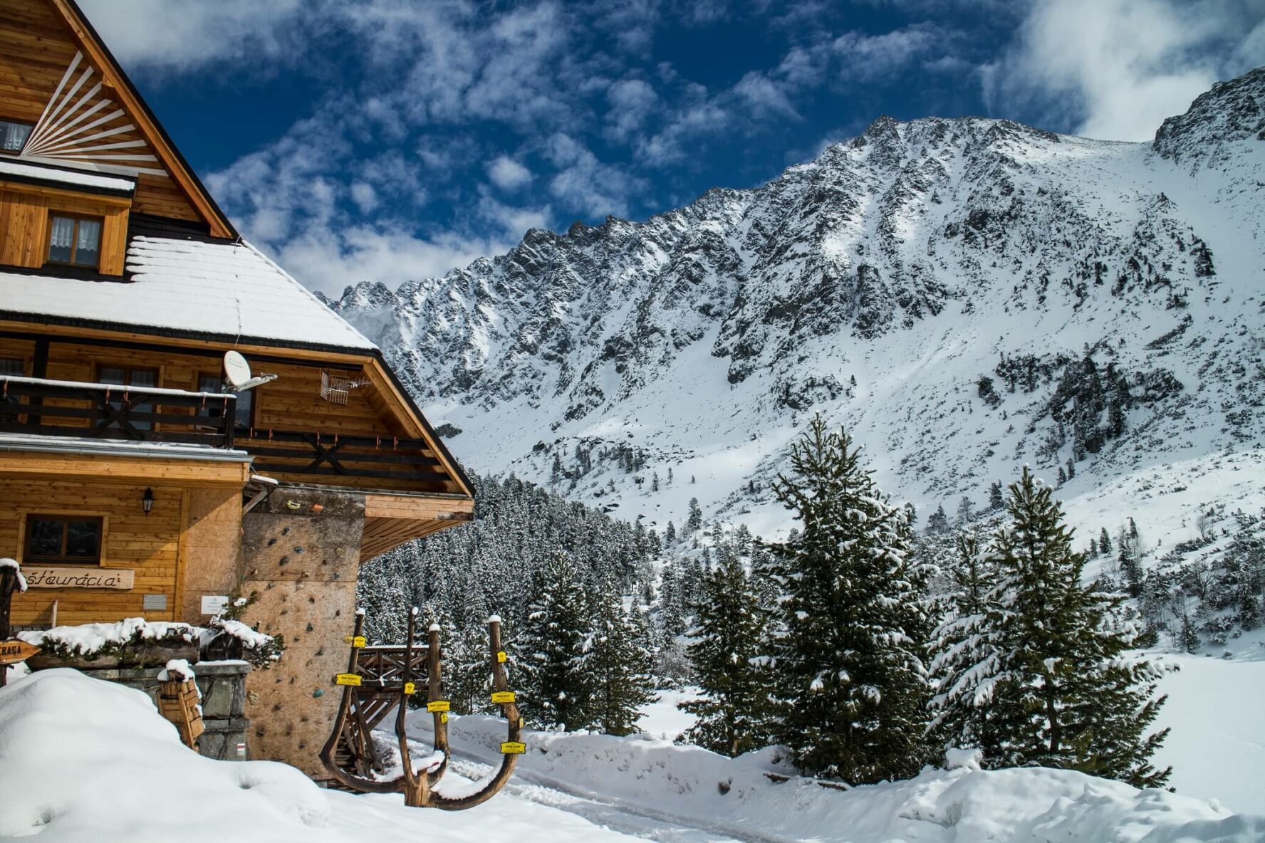 Hut in the High Tatras