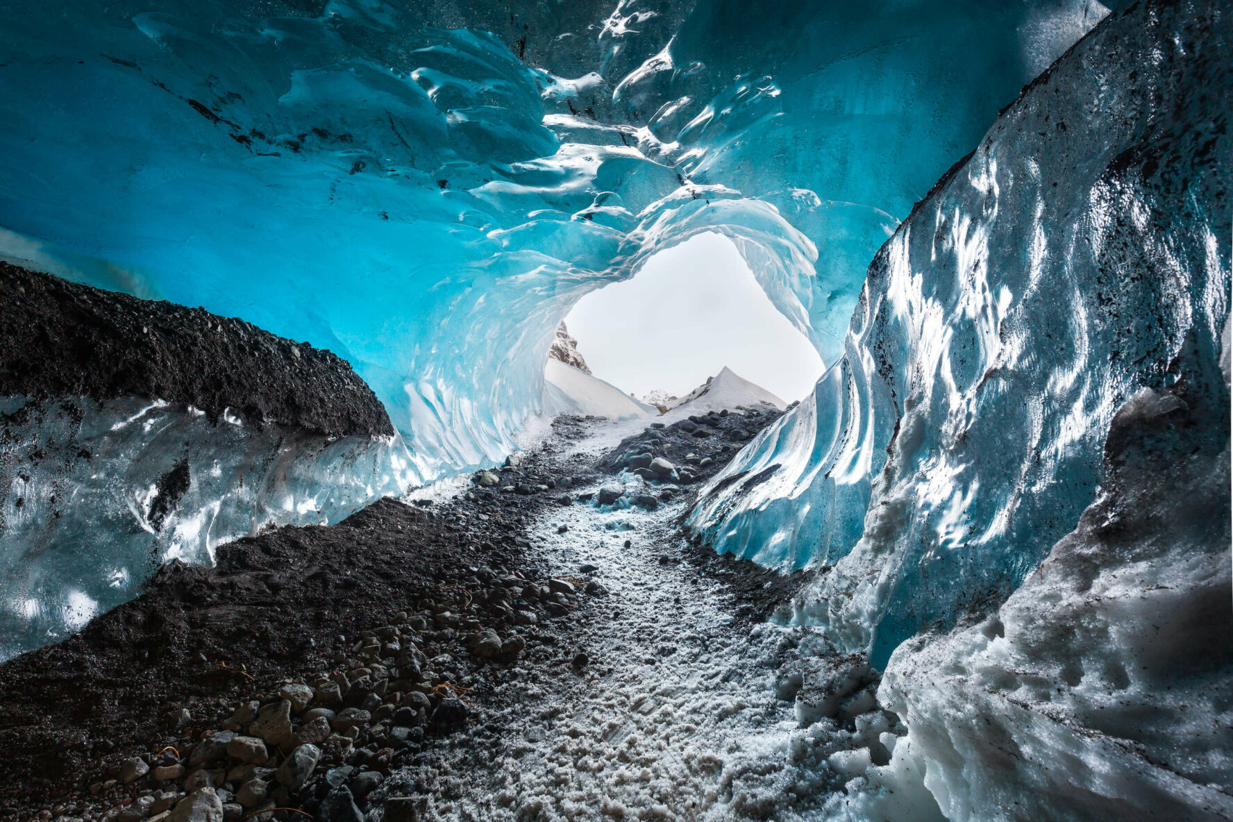 Ice cave in Iceland