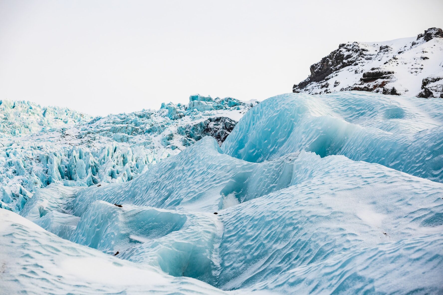 Icefields in Iceland