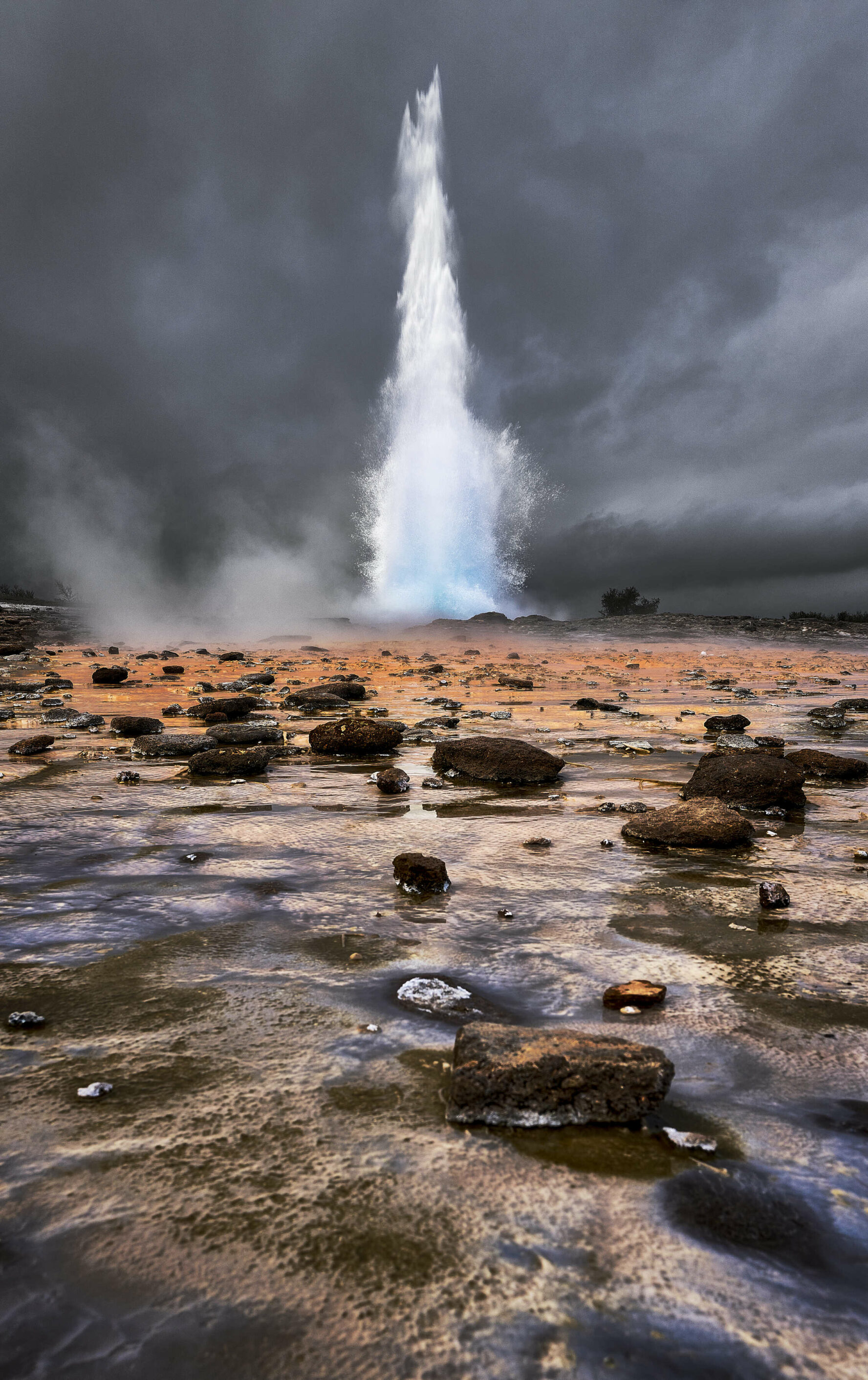 Iceland geyser