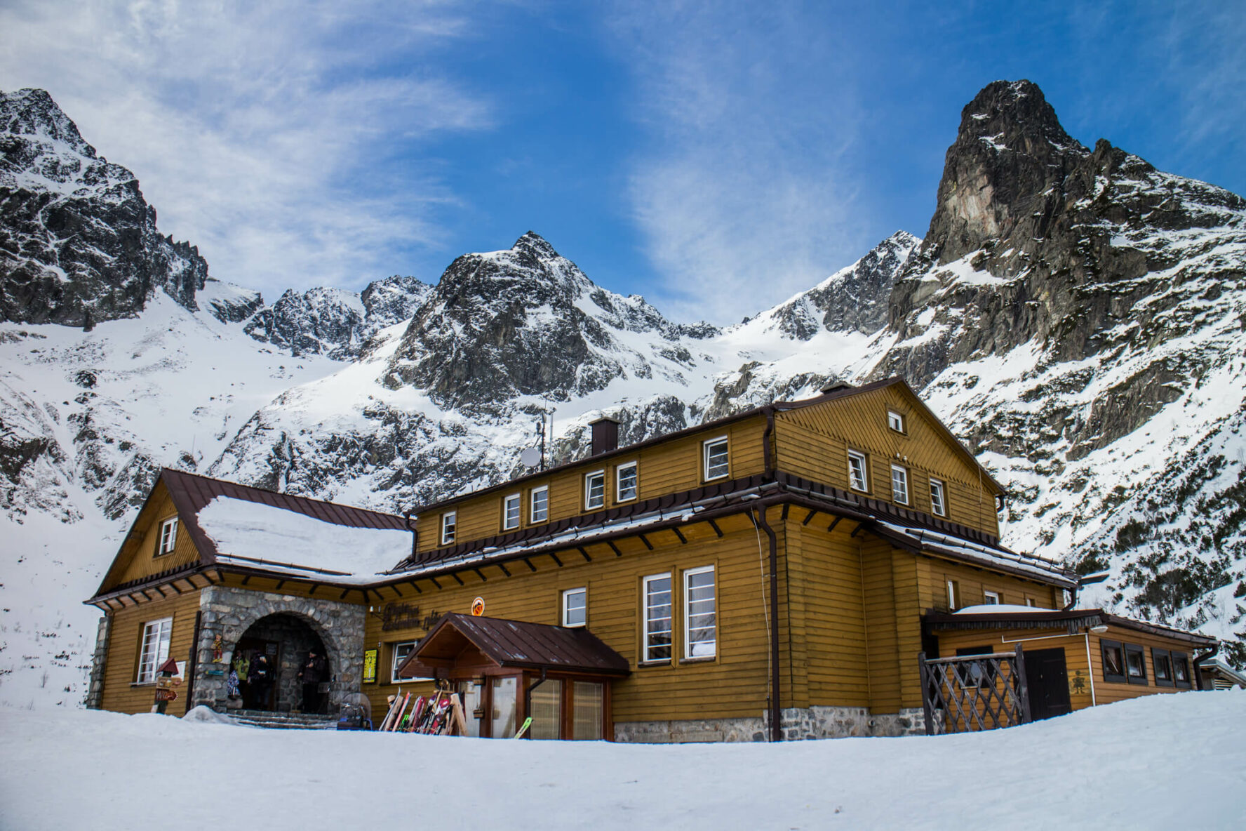 Mountain Hut in the High Tatras