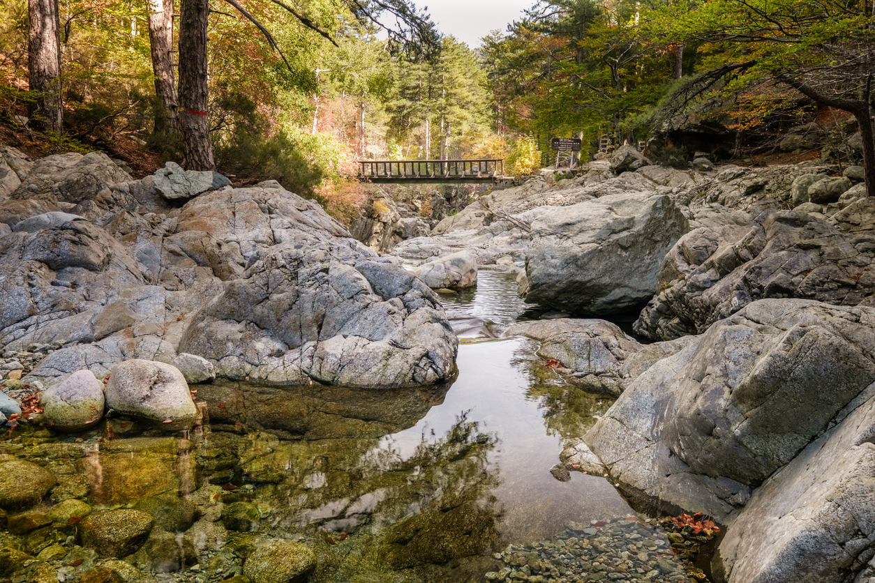 River near Vizzavona on the GR20