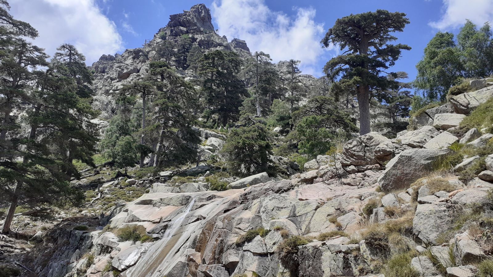 Rocky scenery, Corsica