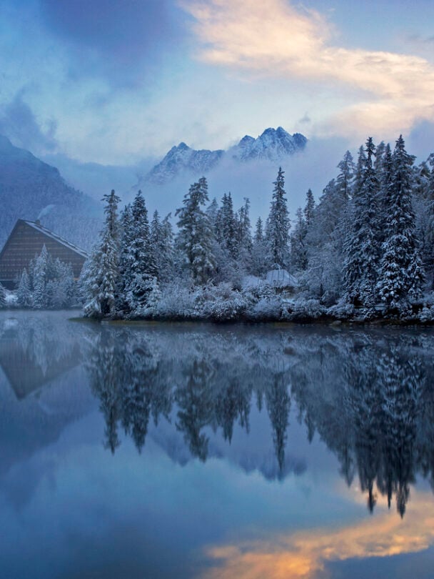 Winter hiking the High Tatras in Slovakia