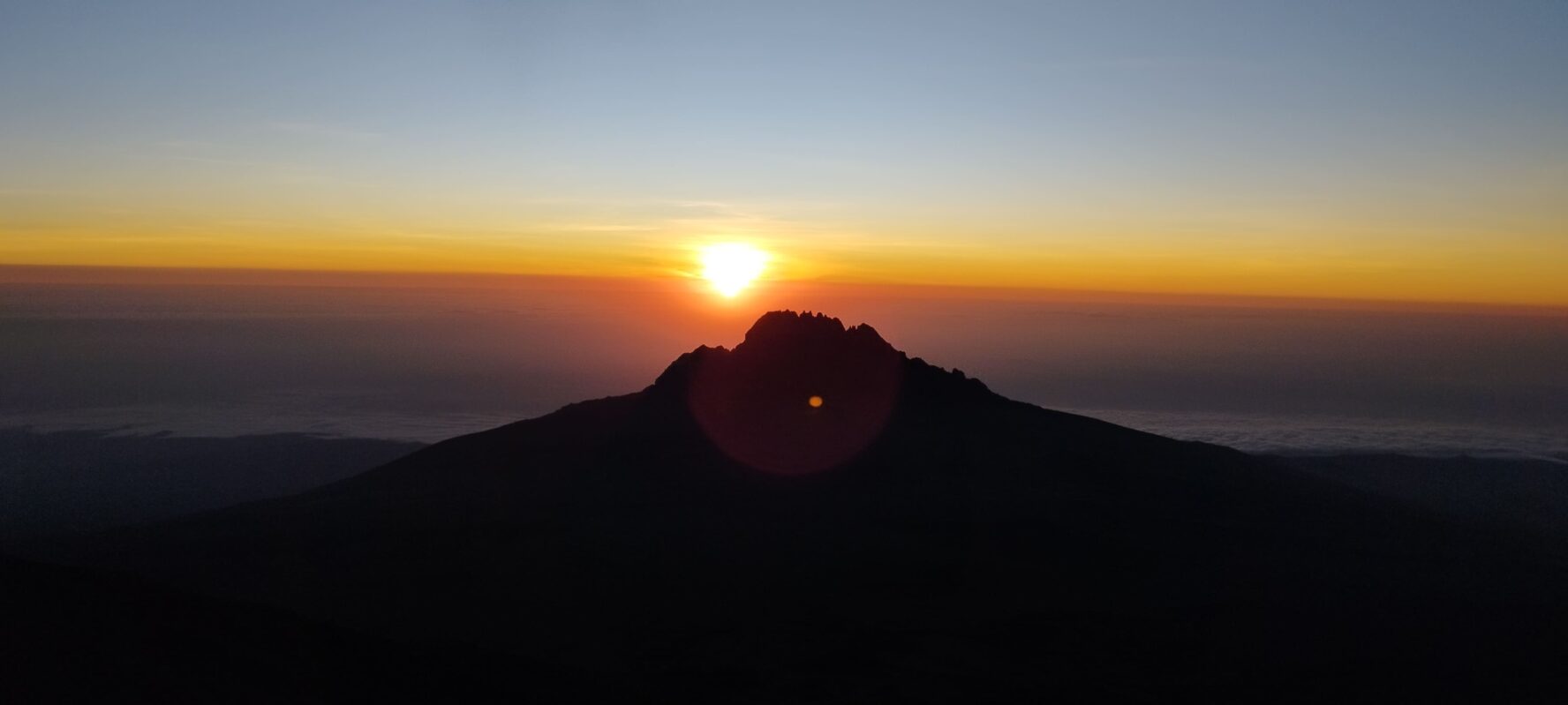 Sunset in Tanzania