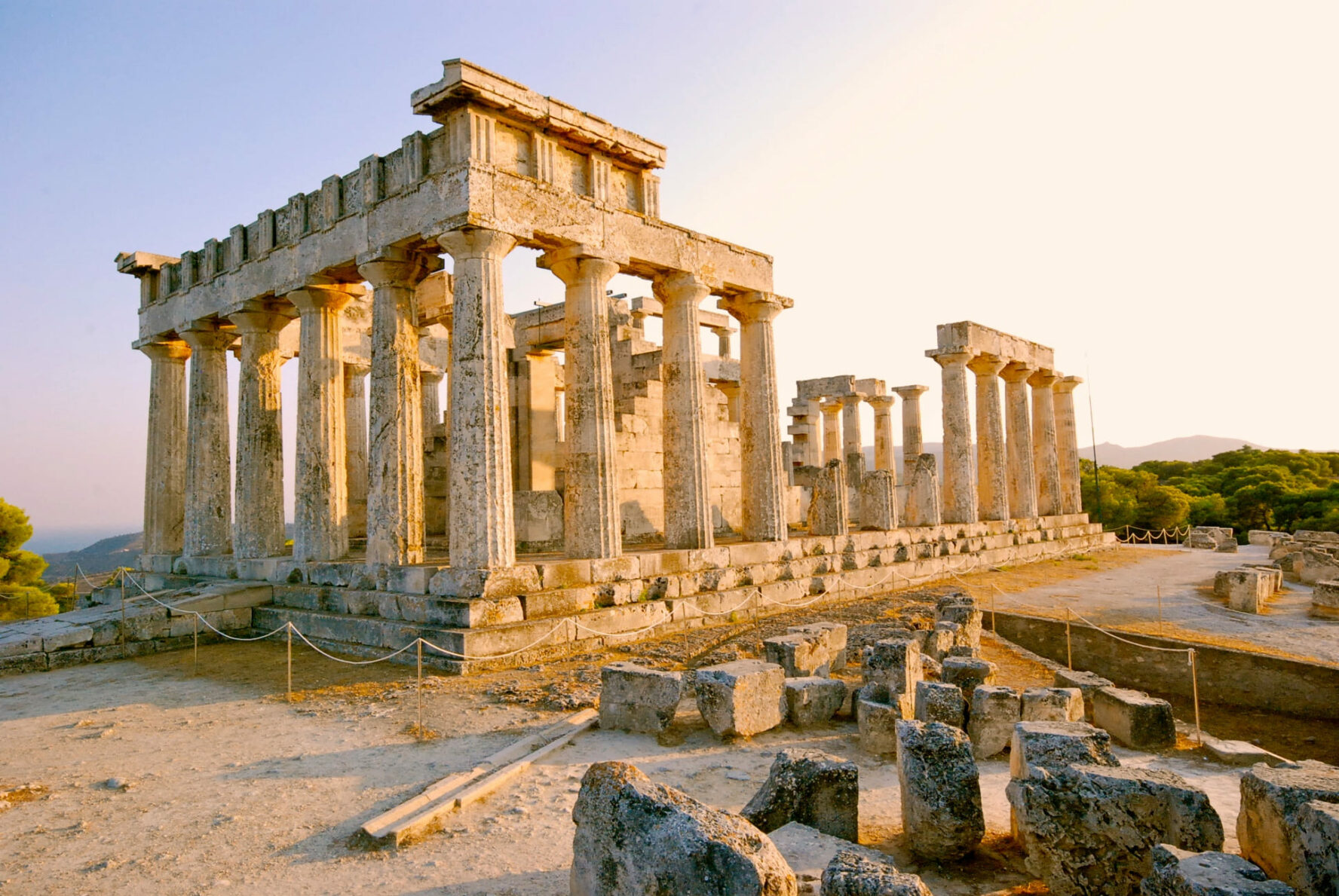 Temple of Aegina, Greece