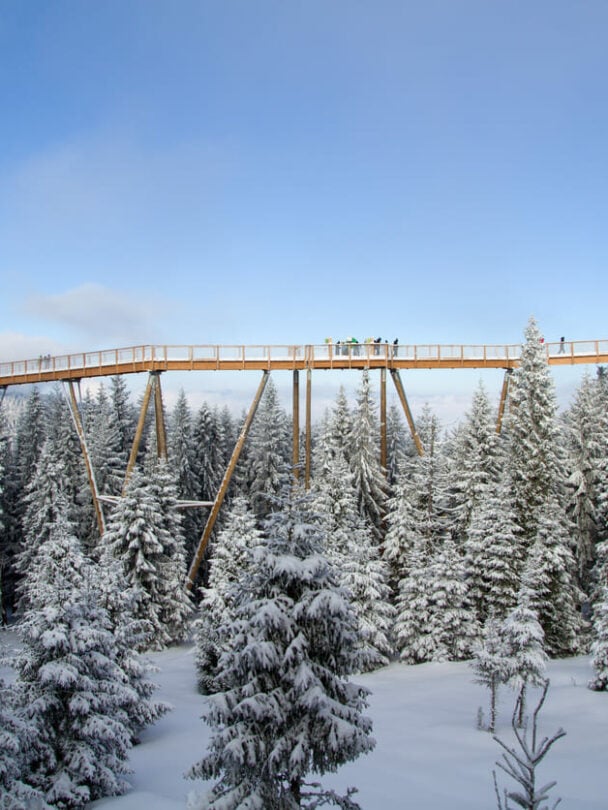 Winter hiking the High Tatras in Slovakia