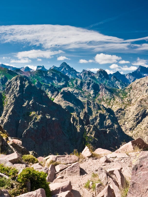 Self guided GR20 Corsica hiking tour