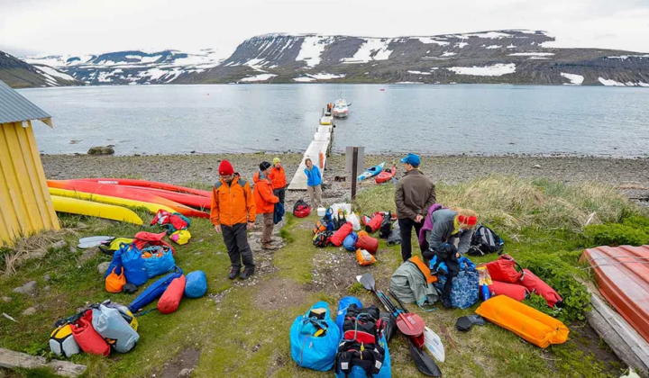 Vigur island, kayaking gear