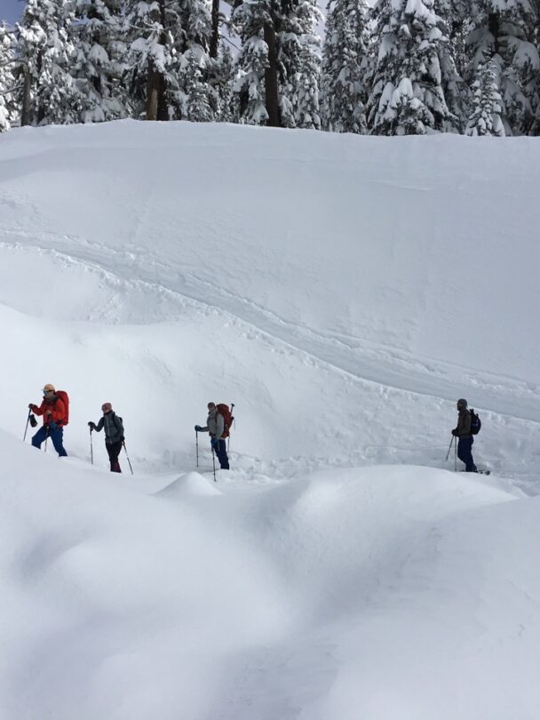 Mount Shasta avalanche education