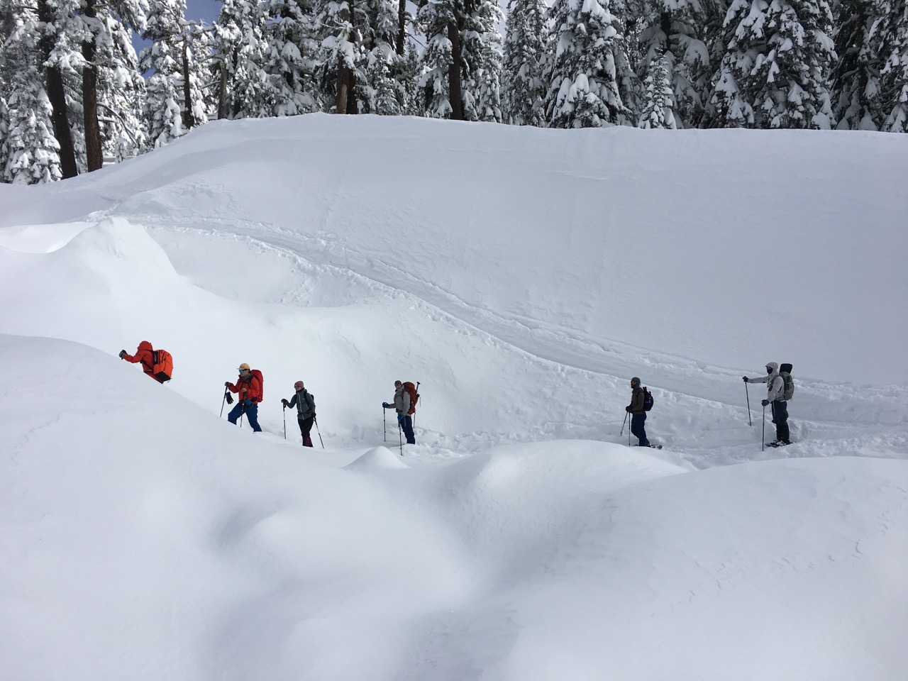 Avalanche education in the field