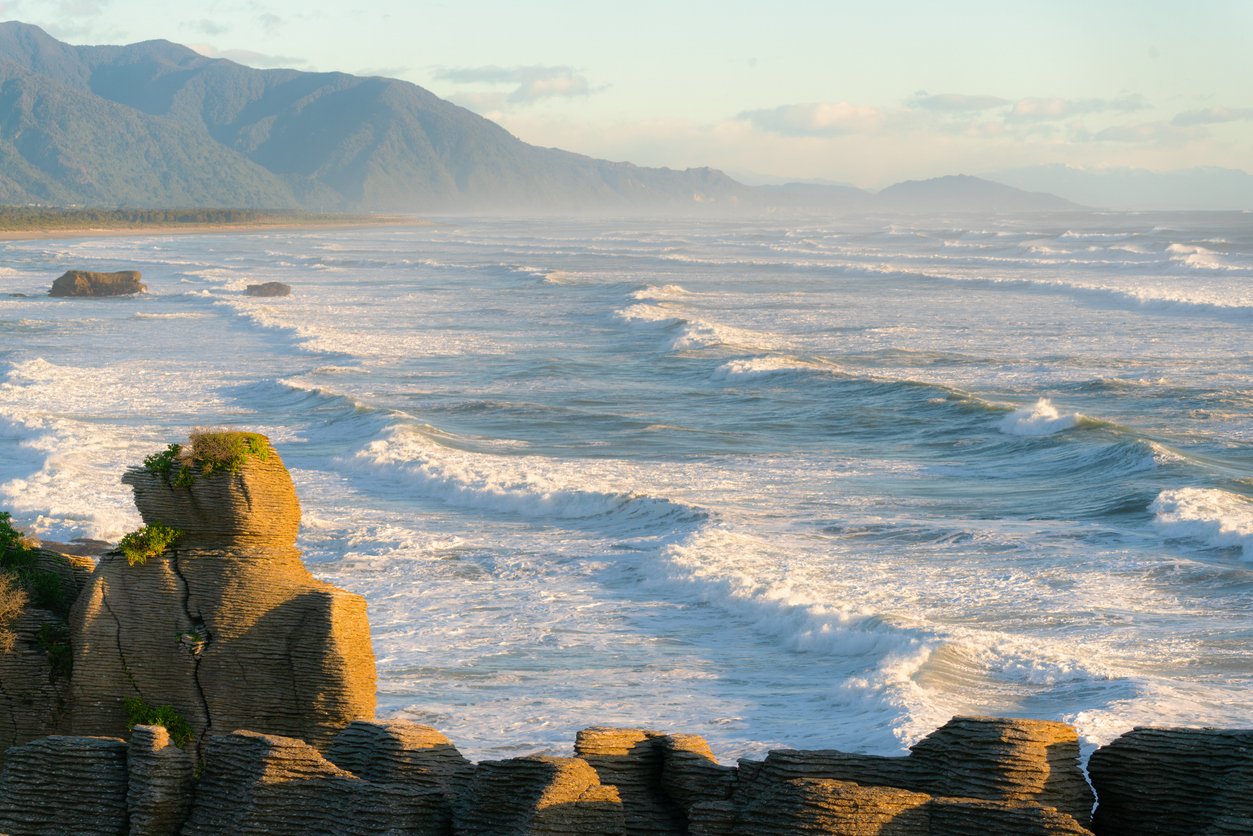 Beautiful Pancake Rocks
