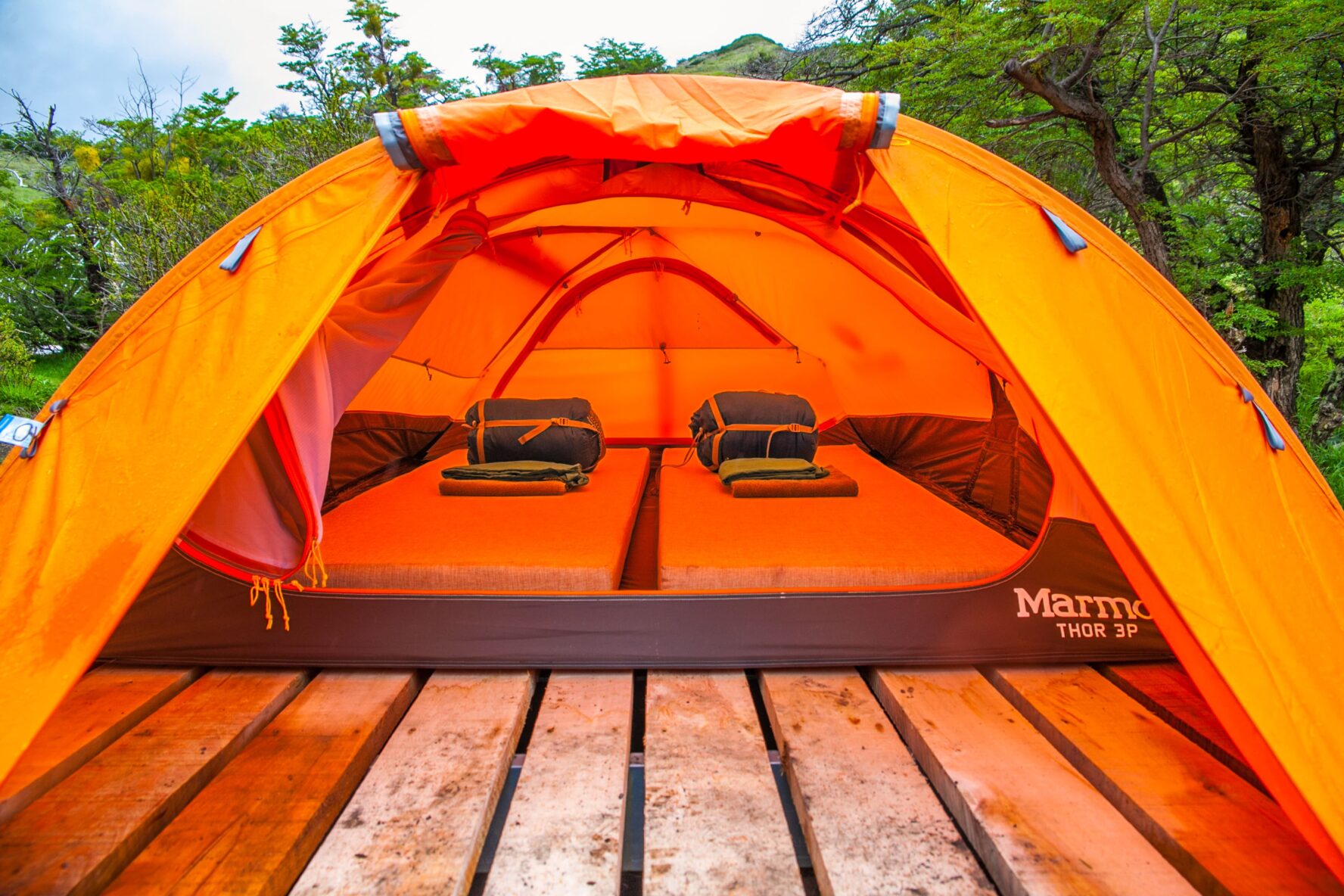 Camping in Torres del Paine