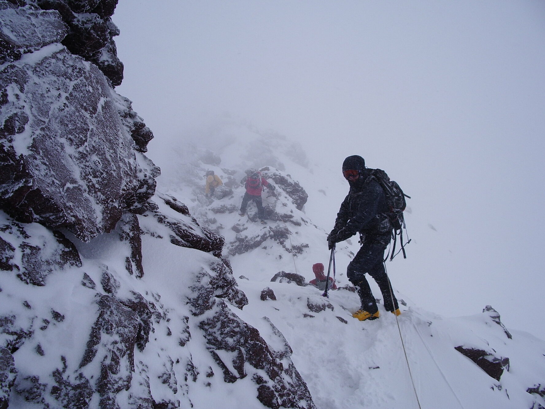Casaval Ridge mountaineering