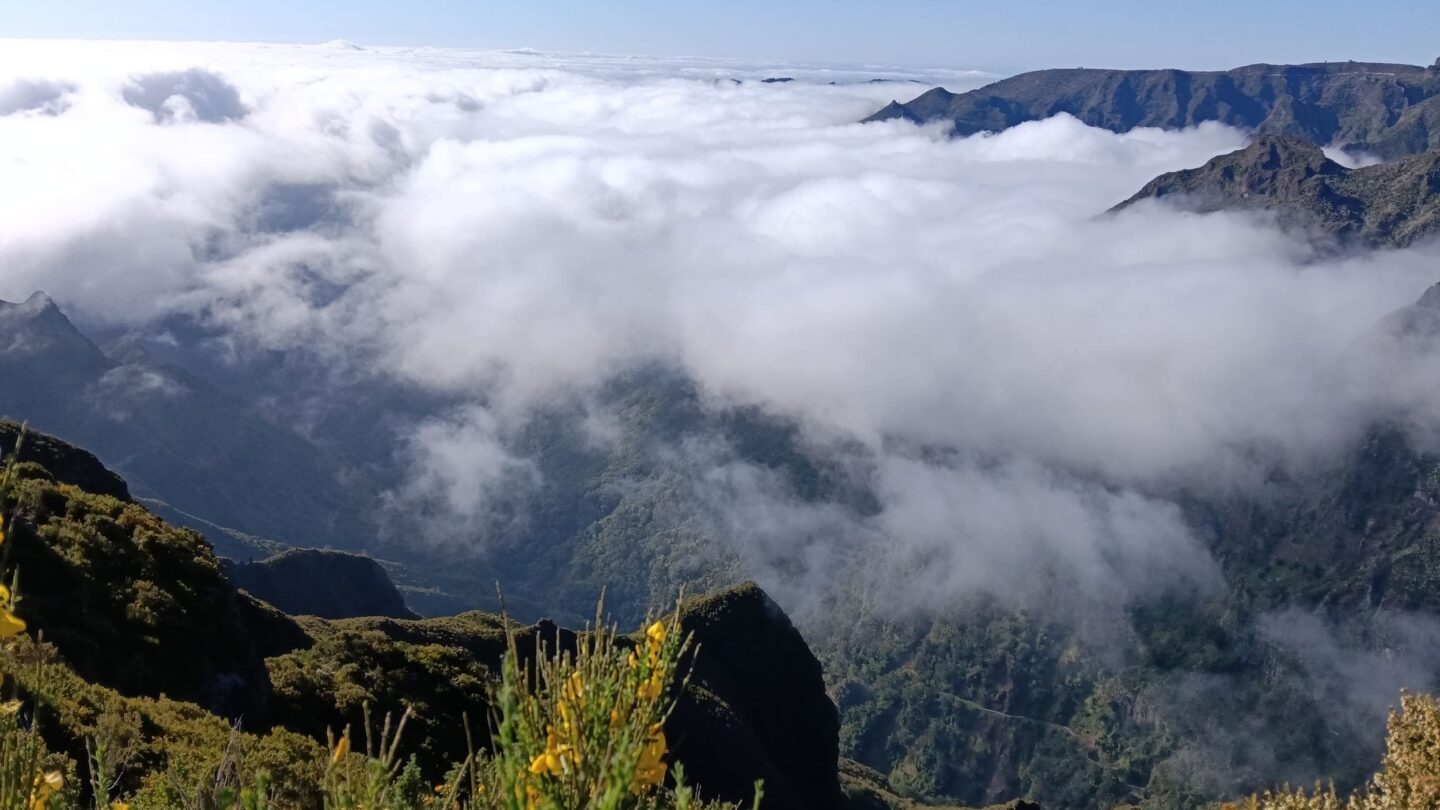 Clouds Madeira view