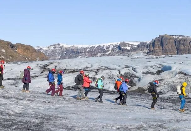 glacier hike women tour