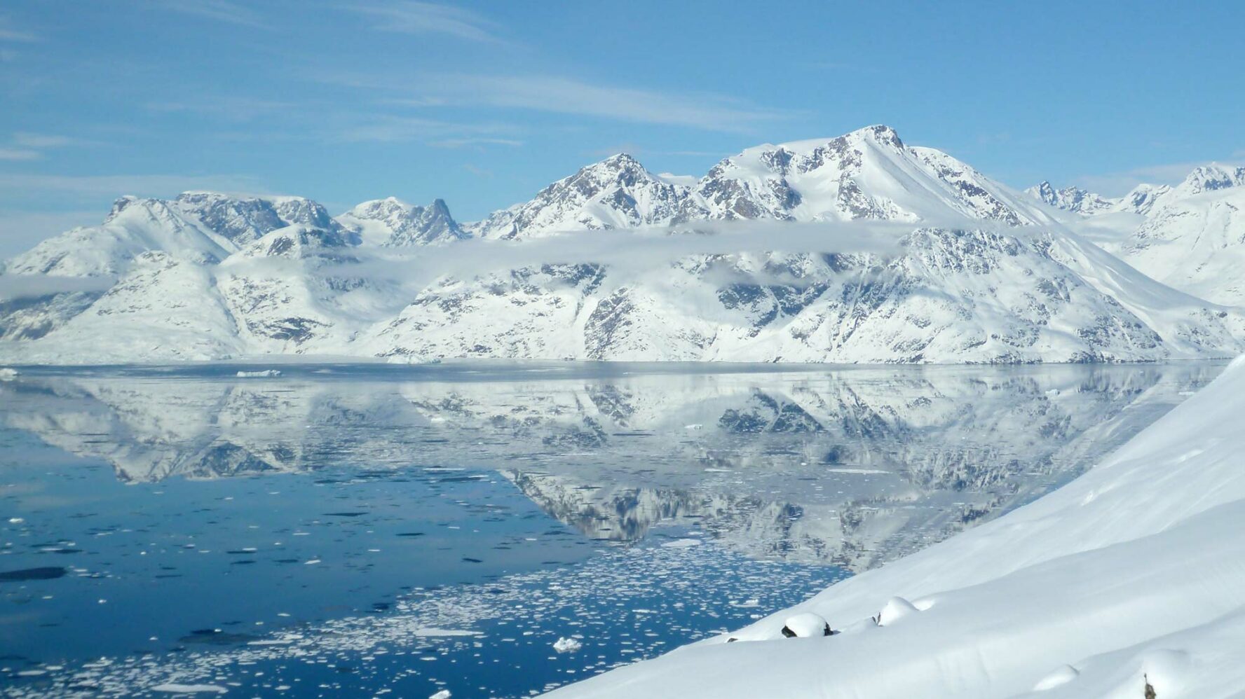 Greenland icy landscapes