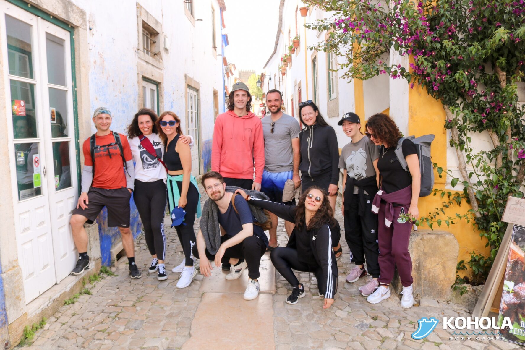 A group sightseeing in Portugal