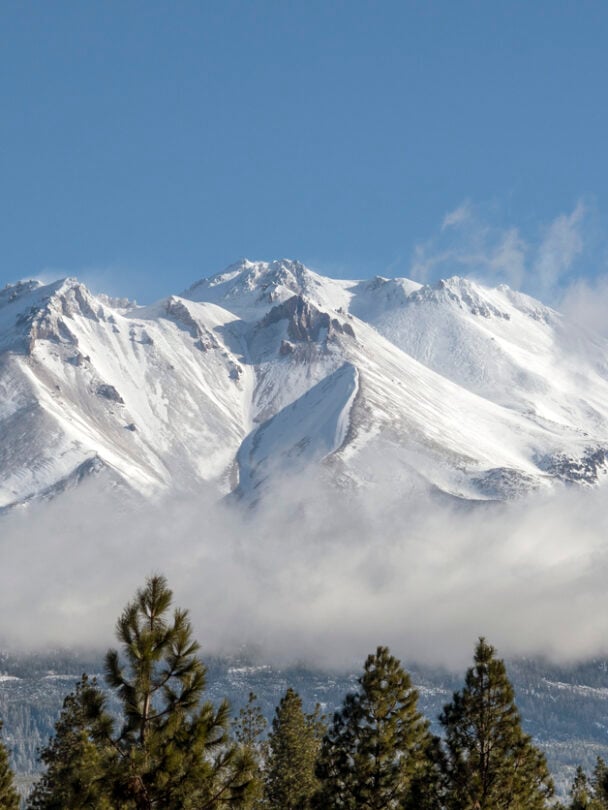 Guided climbing Mount Shasta, California