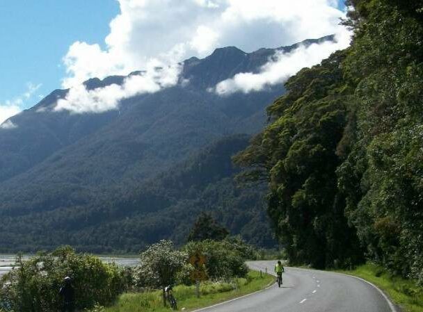 Great West Coast Cycle Adventure in New Zealand.
