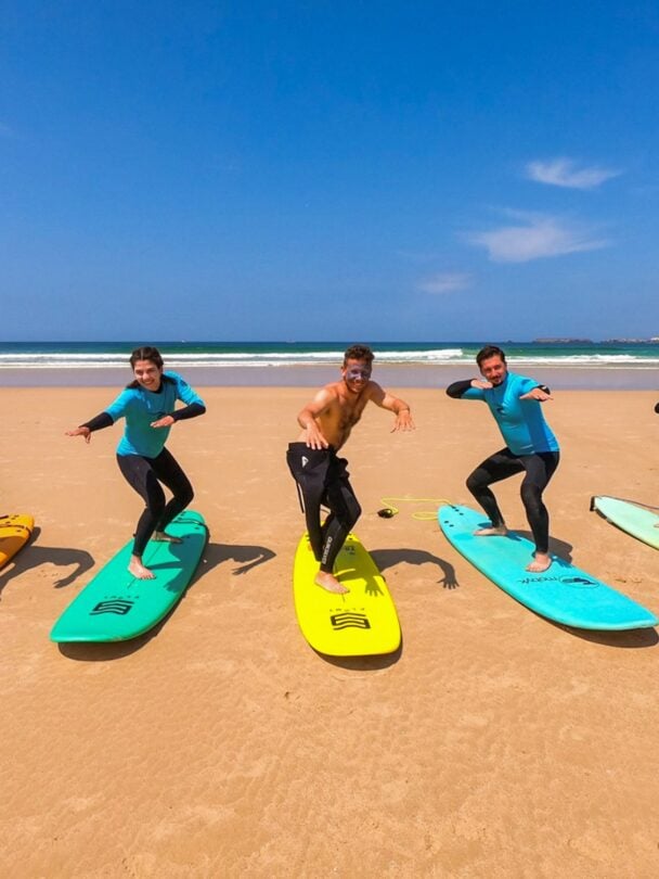 Peniche surf camp in Portugal