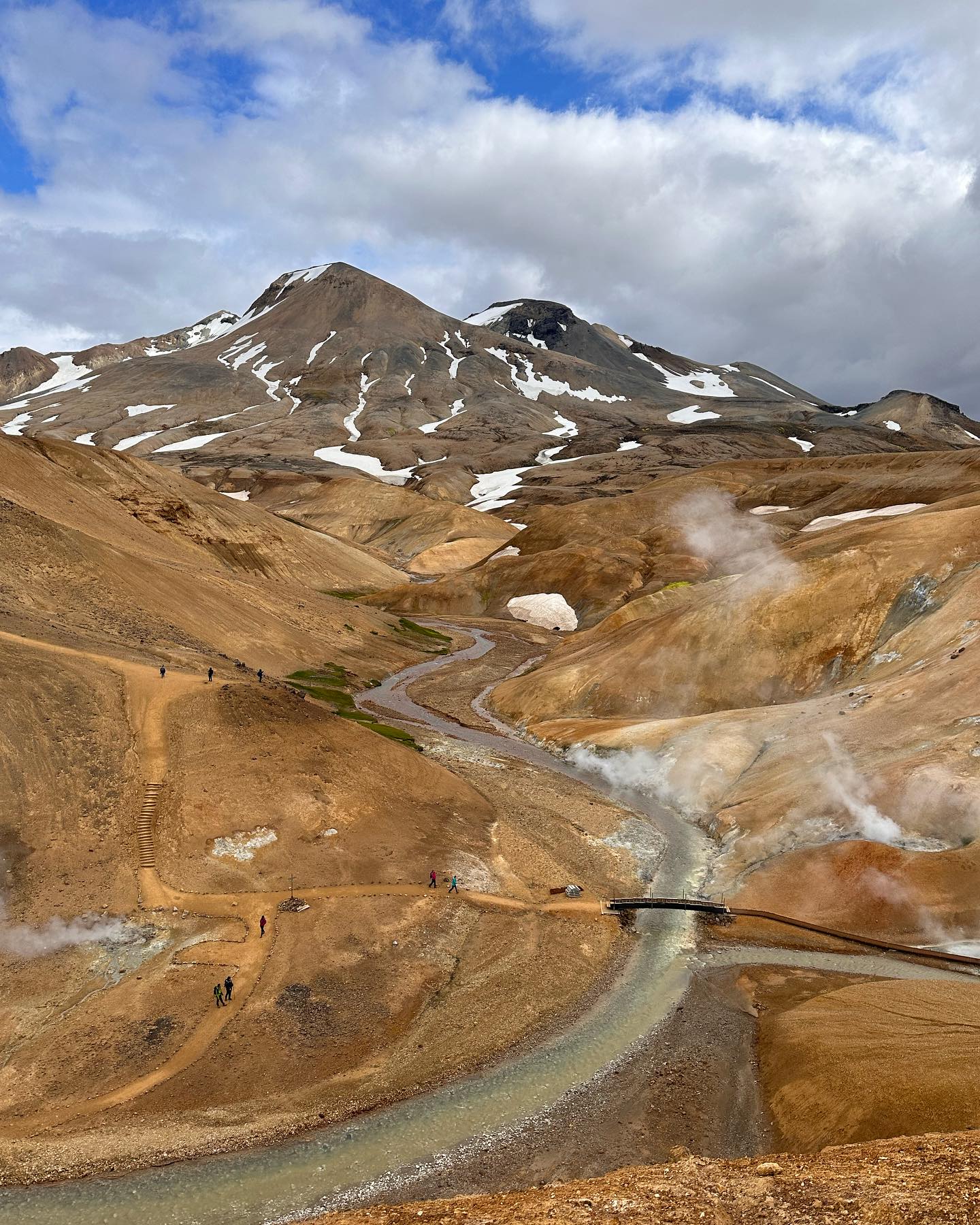 Highlands scenery in Iceland