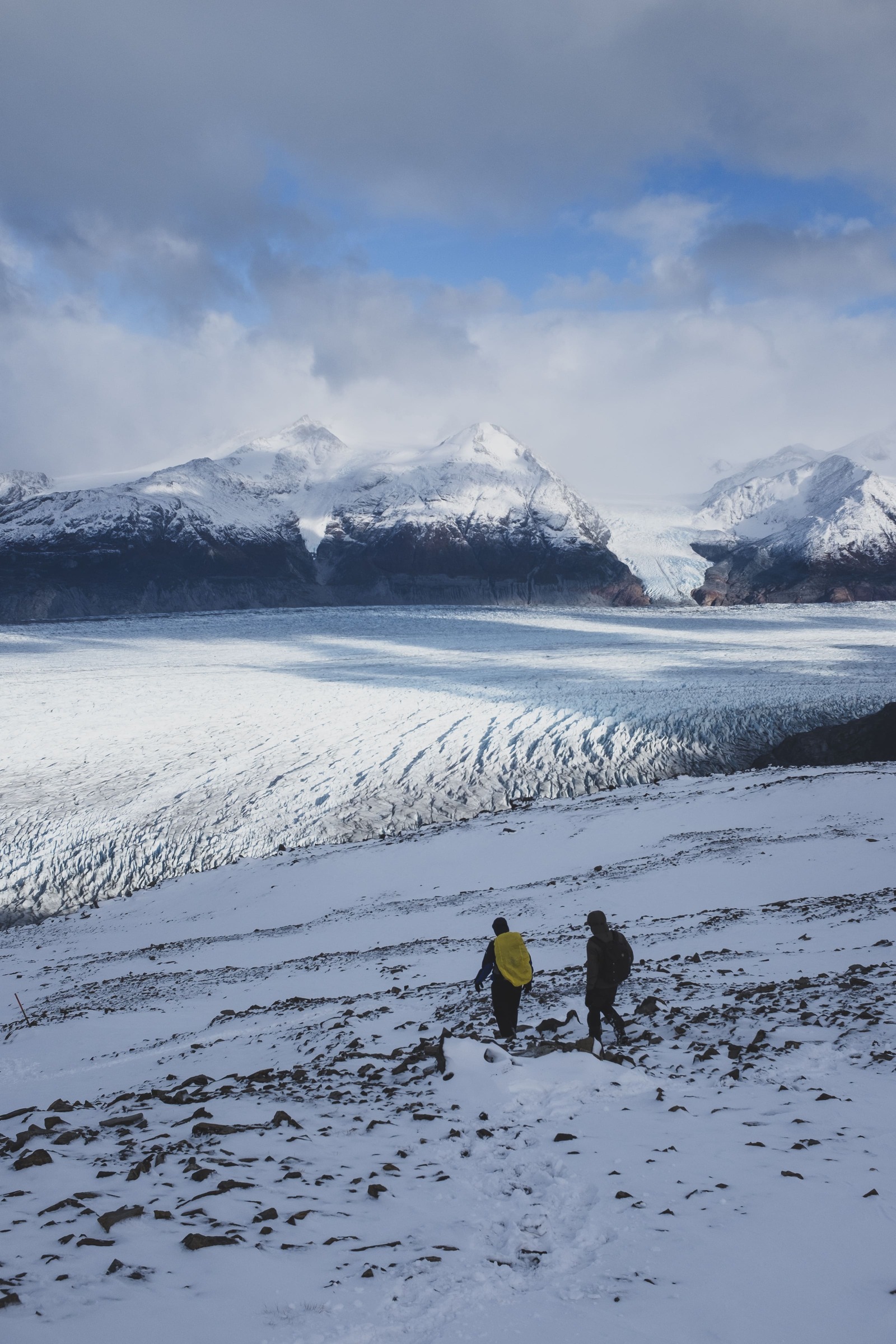 Hikers in Patagonia, O Circuit