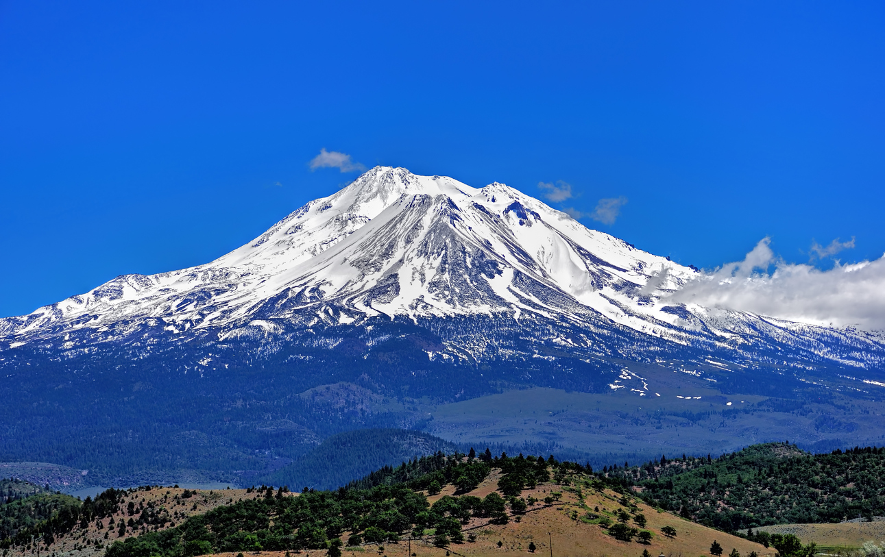 Mount Shasta from afar