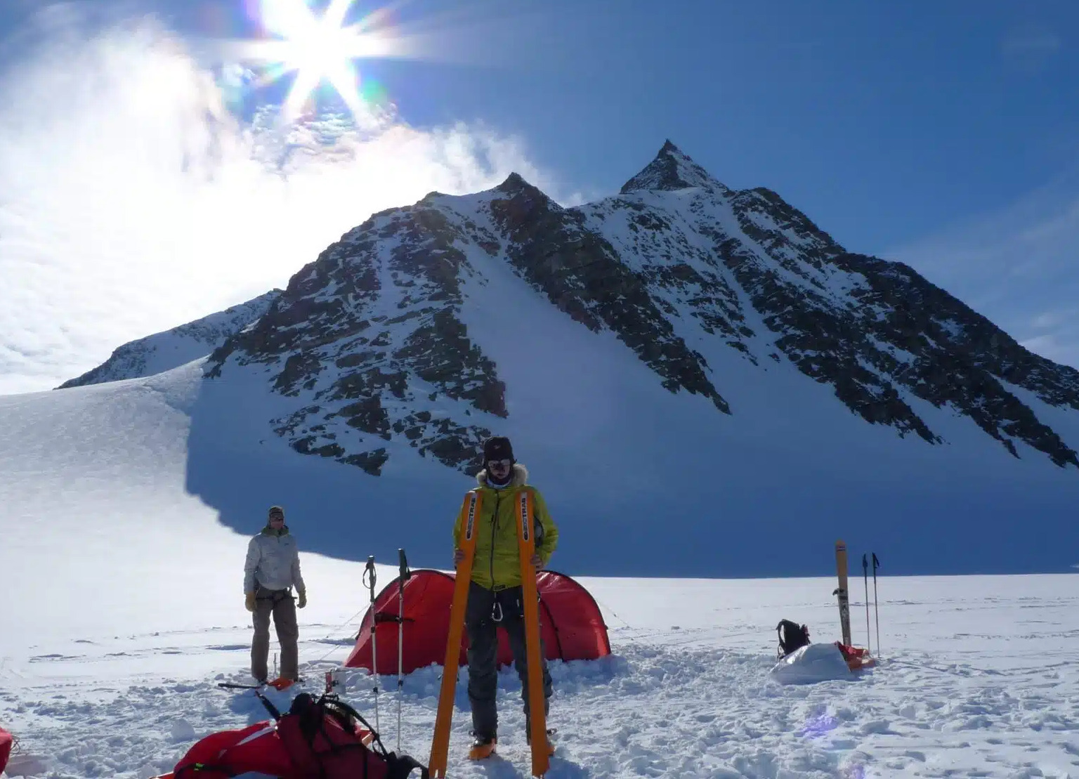 Mt Vinson Ski Mountaineering Expedition.