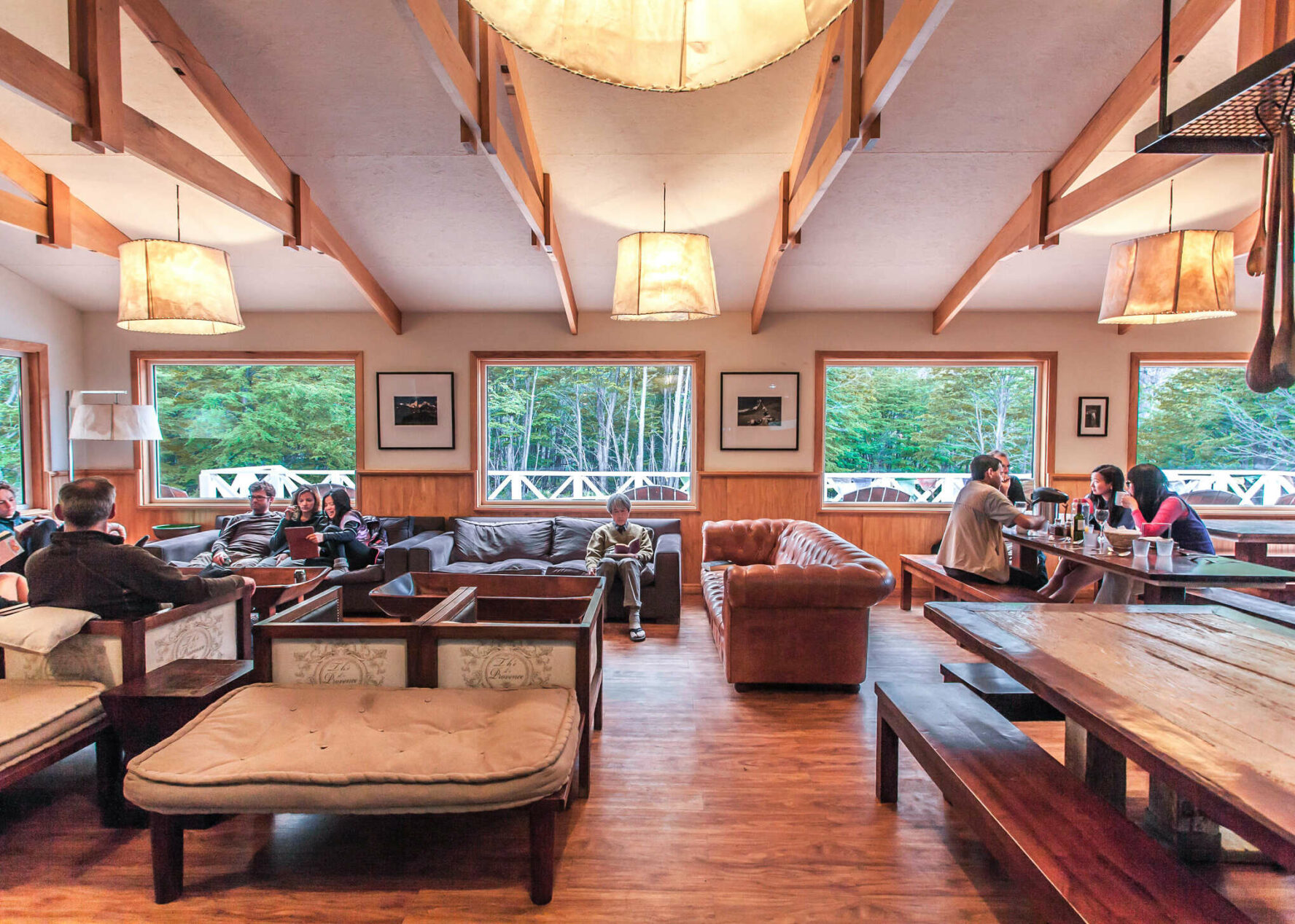 Refuge relax in Patagonia