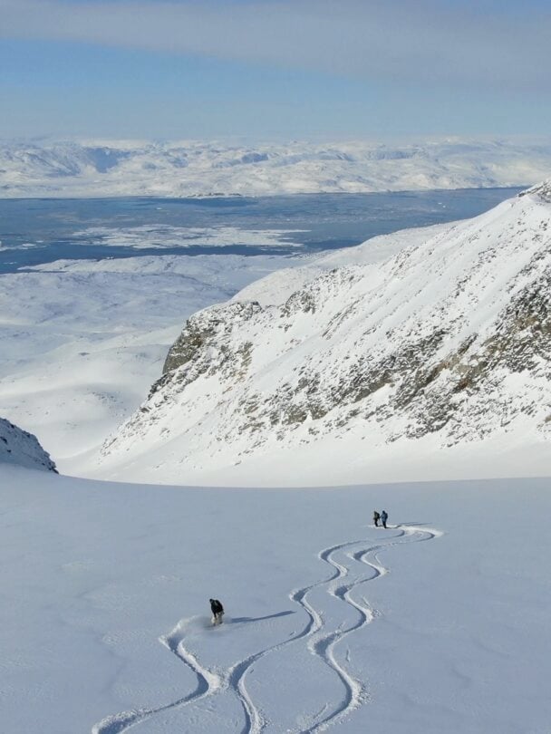 Guided Heli-Skiing in East Greenland